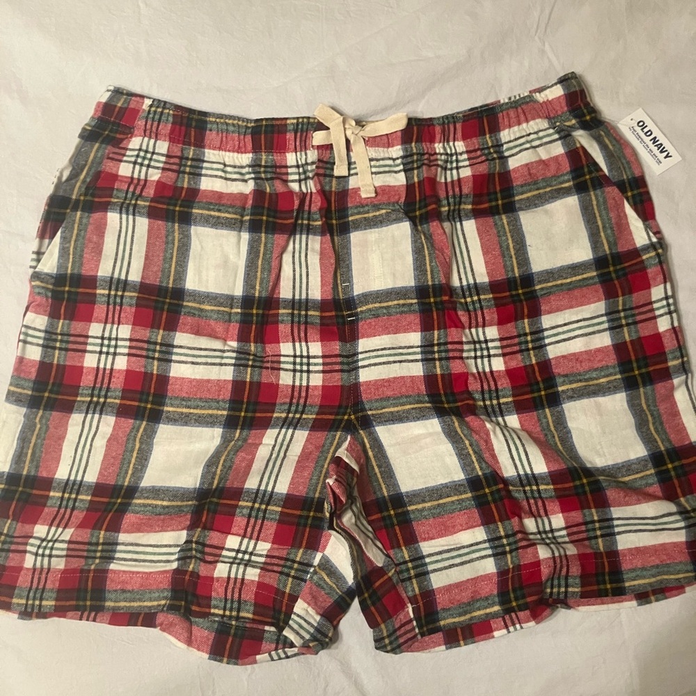 Old Navy flannel pajama boxer